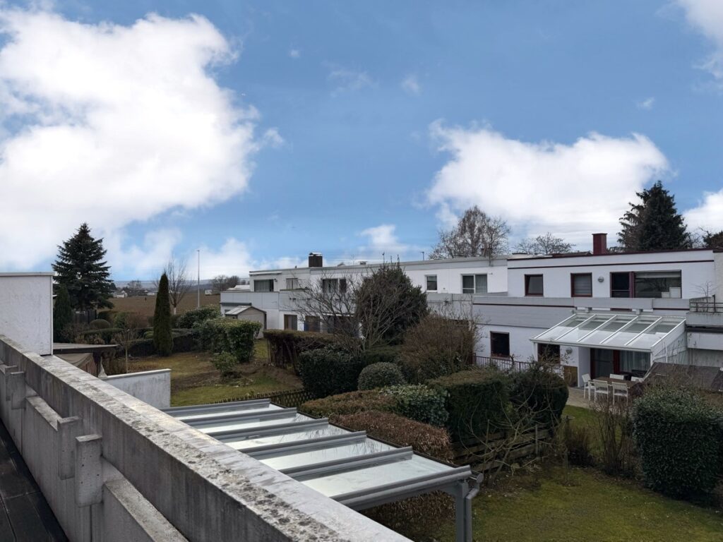 Ausicht vom Balkon