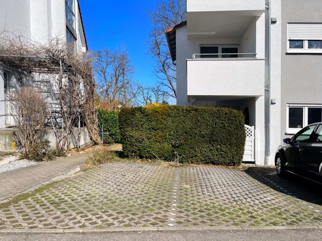 Stellplatz am Haus