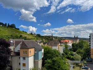 Ausblick aus dem Wohnzimmer