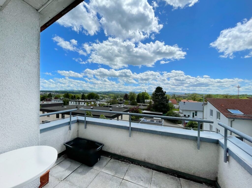 Balkon mit Ausblick