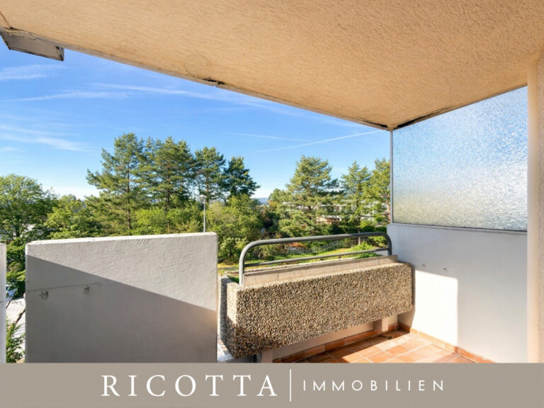 Balkon mit Aussicht