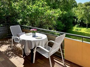 Balkon mit Traumausblick