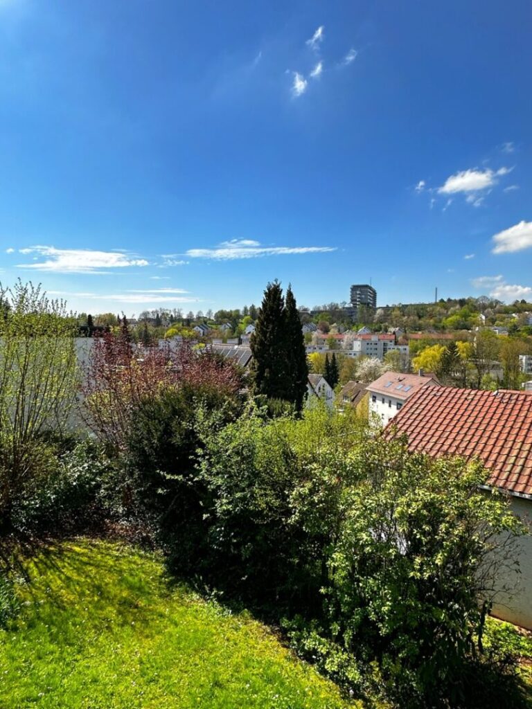Blick vom Süd-West Balkon im OG