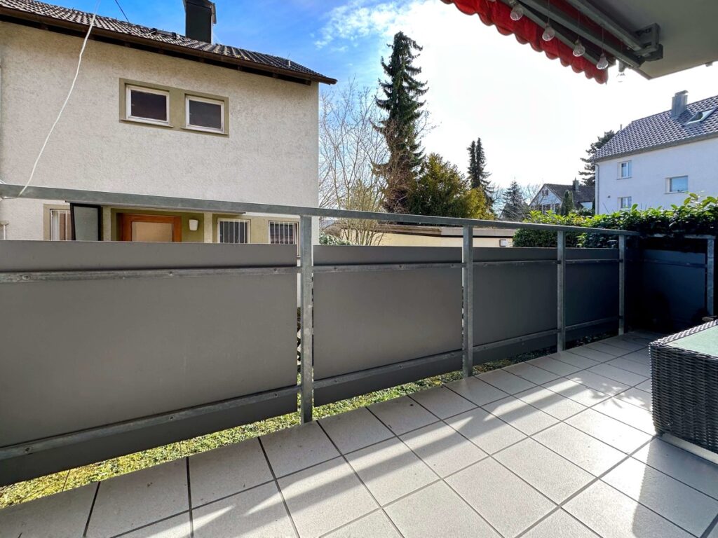 Balkon Hochparterre