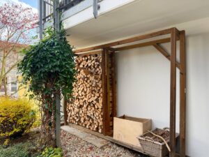 Holzaufbewahrung