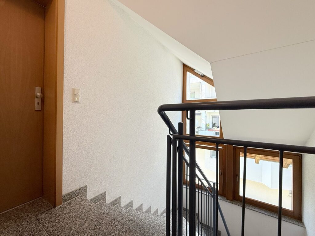 Gepflegtes Treppenhaus