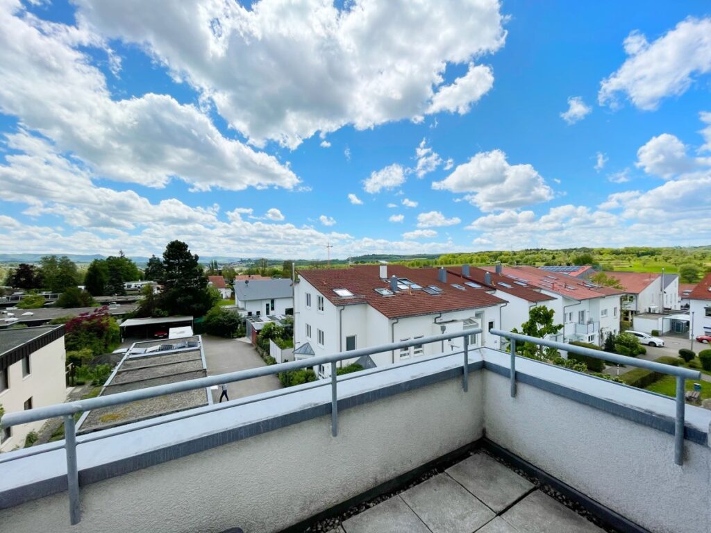 Balkon mit Ausblick