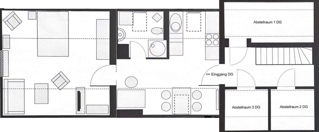 Grundriss Dachgeschoss