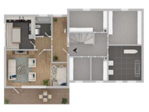 Grundriss Gartengeschoss