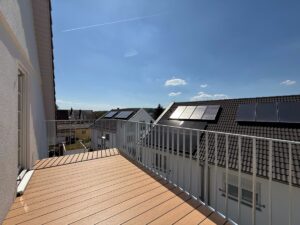 Balkon mit Aussicht
