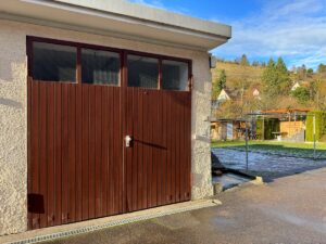 Abschließbare Garage