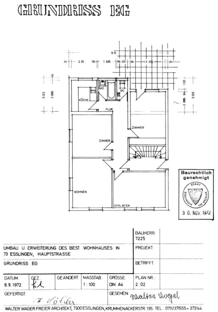 Grundriss EG