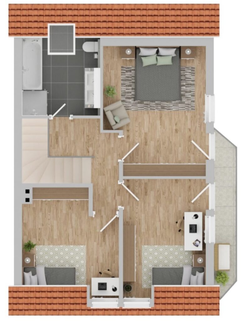 Grundriss Dachgeschoss