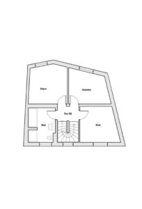 Grundriss 1. Obergeschoss
