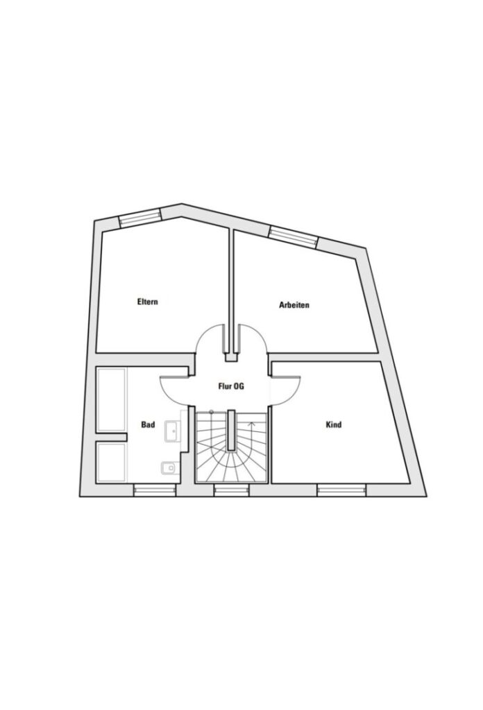 Grundriss 1. Obergeschoss