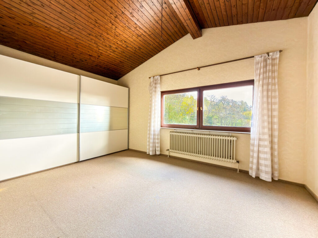 Schlafzimmer im Dachgeschoss