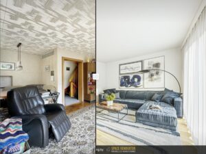 Wohnraum aktuell / Wohnraumvisualisierung