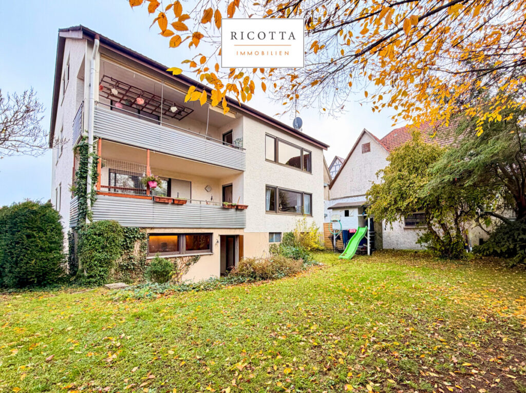 Hausansicht und Garten