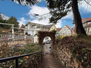 Aufgang zum Haus