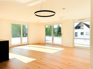 Inklusive Designleuchten in der gesamten Wohnung