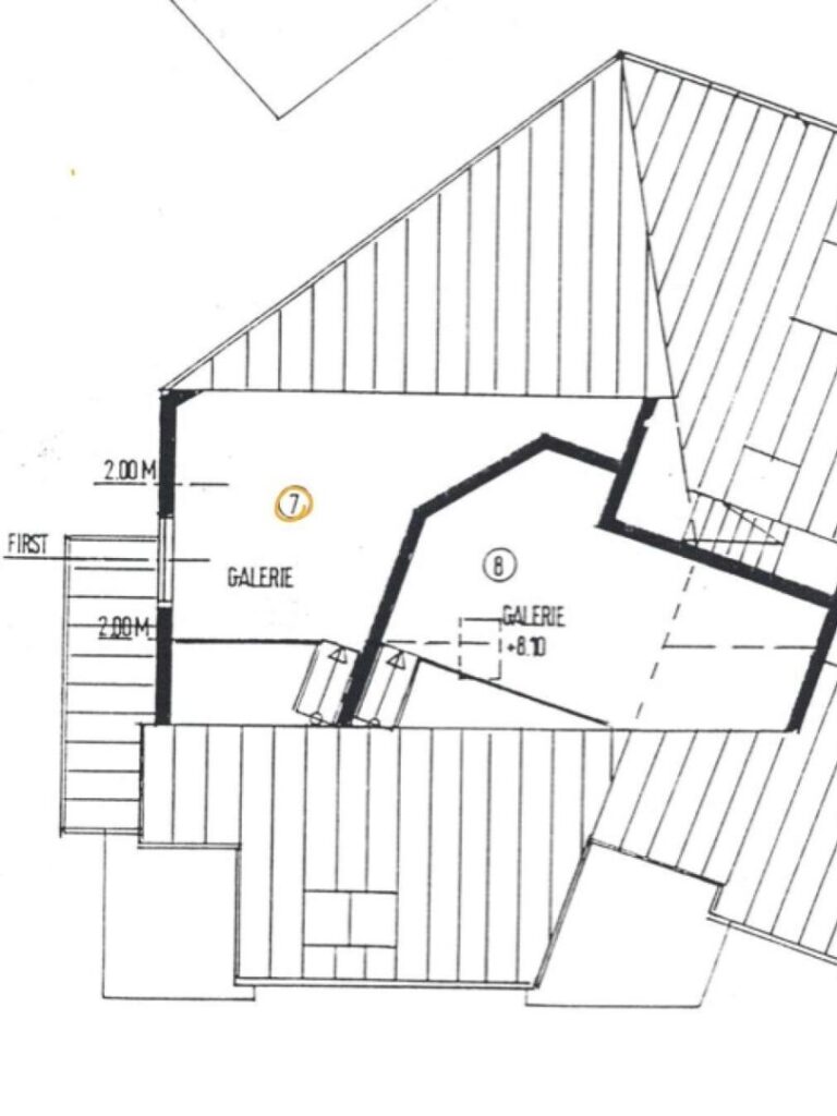 Grundriss Galerie