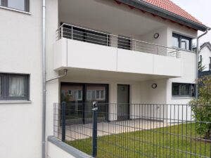 Hausansicht  (Balkon)
