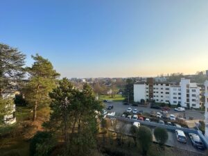 Aussicht vom Balkon