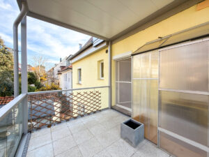 Großzügiger Balkon