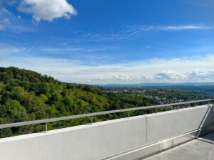 Ausblick von der Terrasse