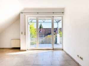 Wohnbereich mit Blick ins Grüne