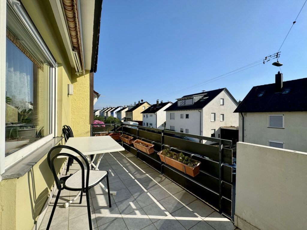 Balkon Wohnung Obergeschoss
