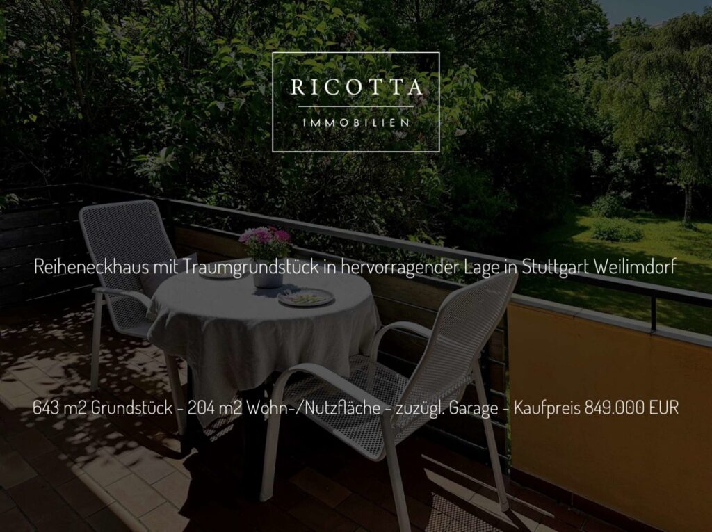 RICOTTA Immobilien GbR