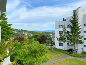 Aussicht vom Balkon
