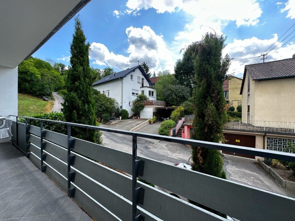Balkon Büro / Schlafzimmer OG