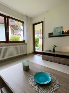 Blick auf die Terrasse