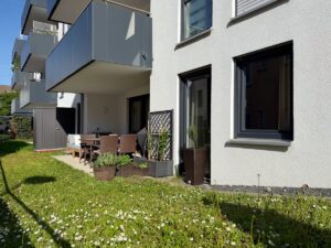 Privater Garten und Terrasse