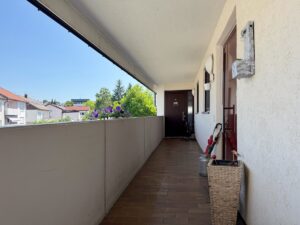Aussenzugang zur Wohnung