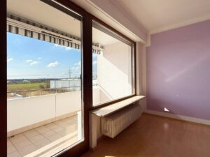 Blick auf den Balkon