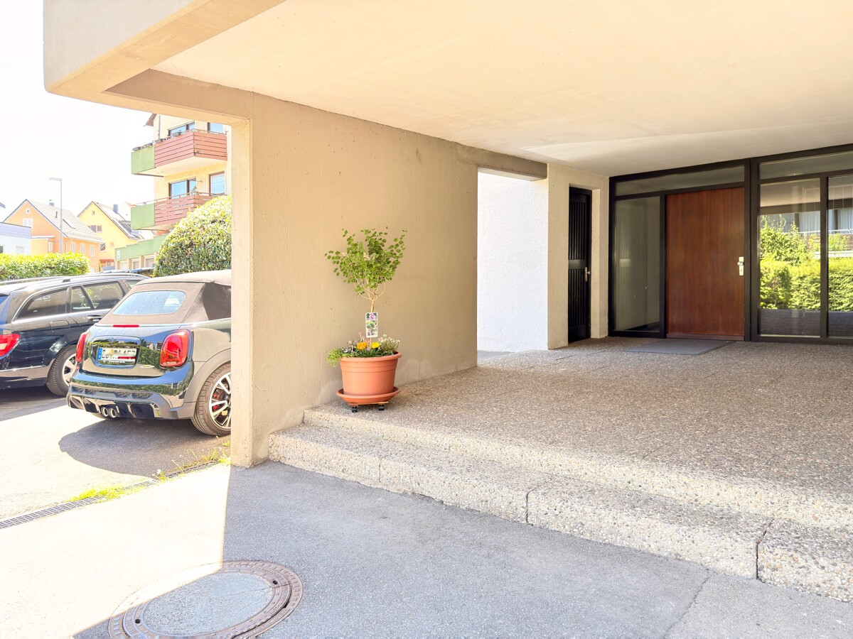 Stellplatz am Haus