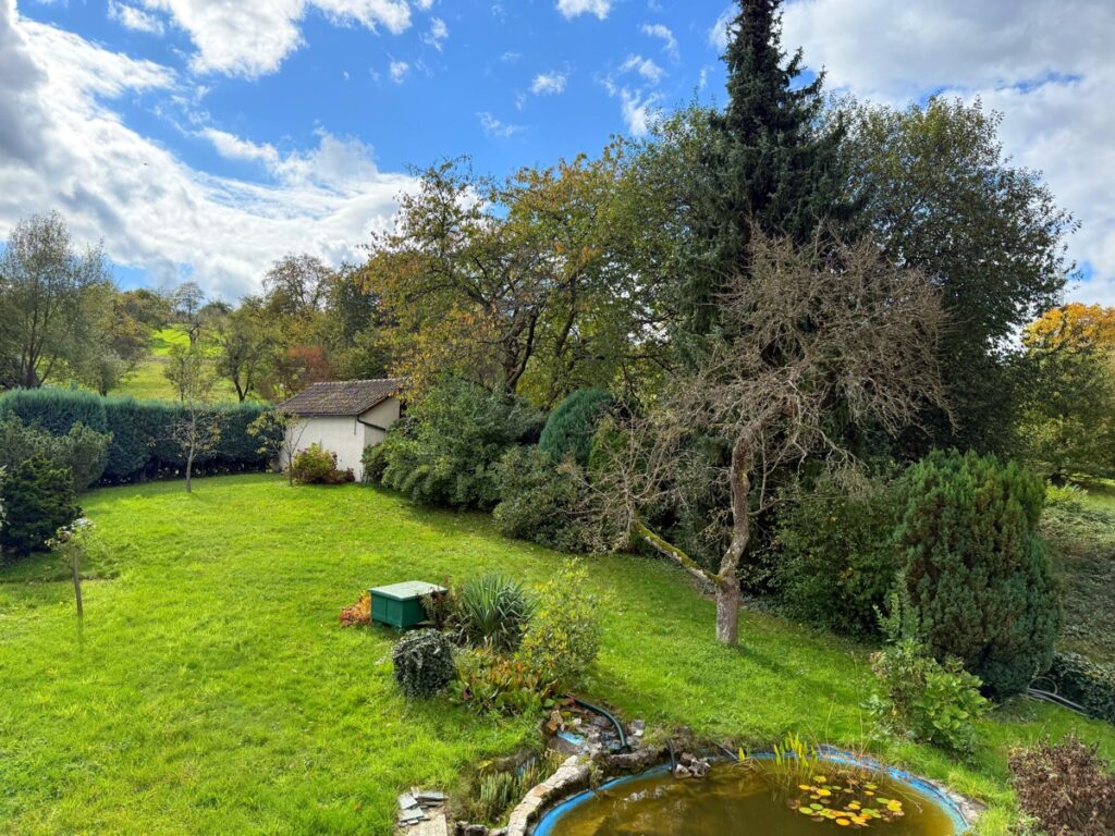 Garten mit Teich