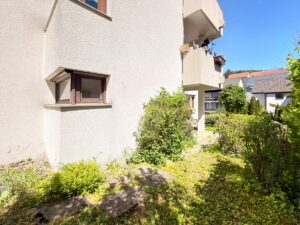 Ansicht Wohnung im Gartengeschoss