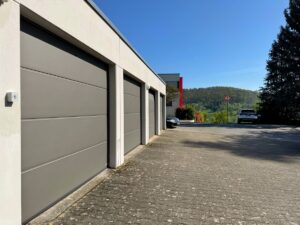 Abschließbare Garage