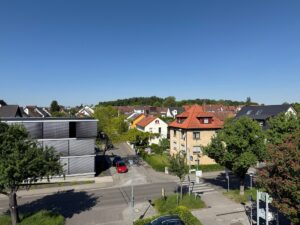 Ausblick vom Balkon
