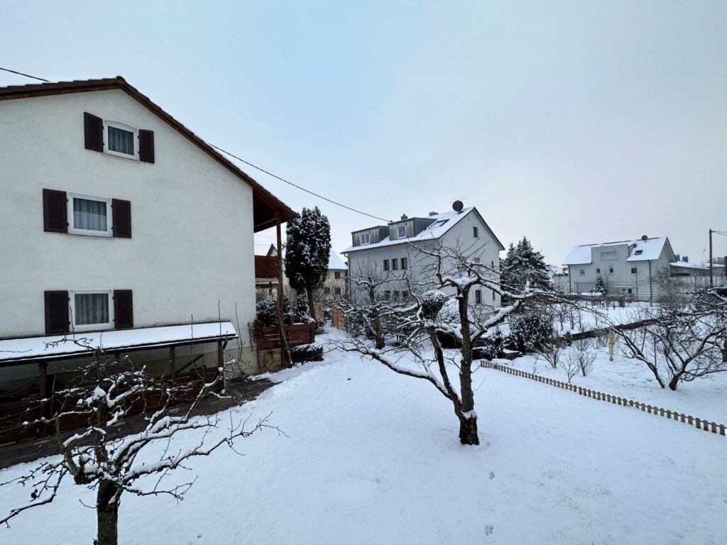 Ausblick in den Garten