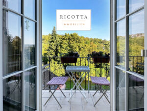 Balkon mit Aussicht