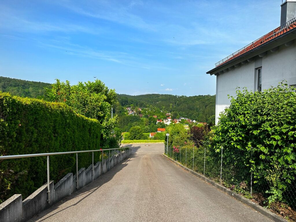 Auffahrt zum Haus