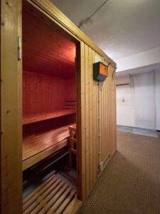 Sauna im Keller