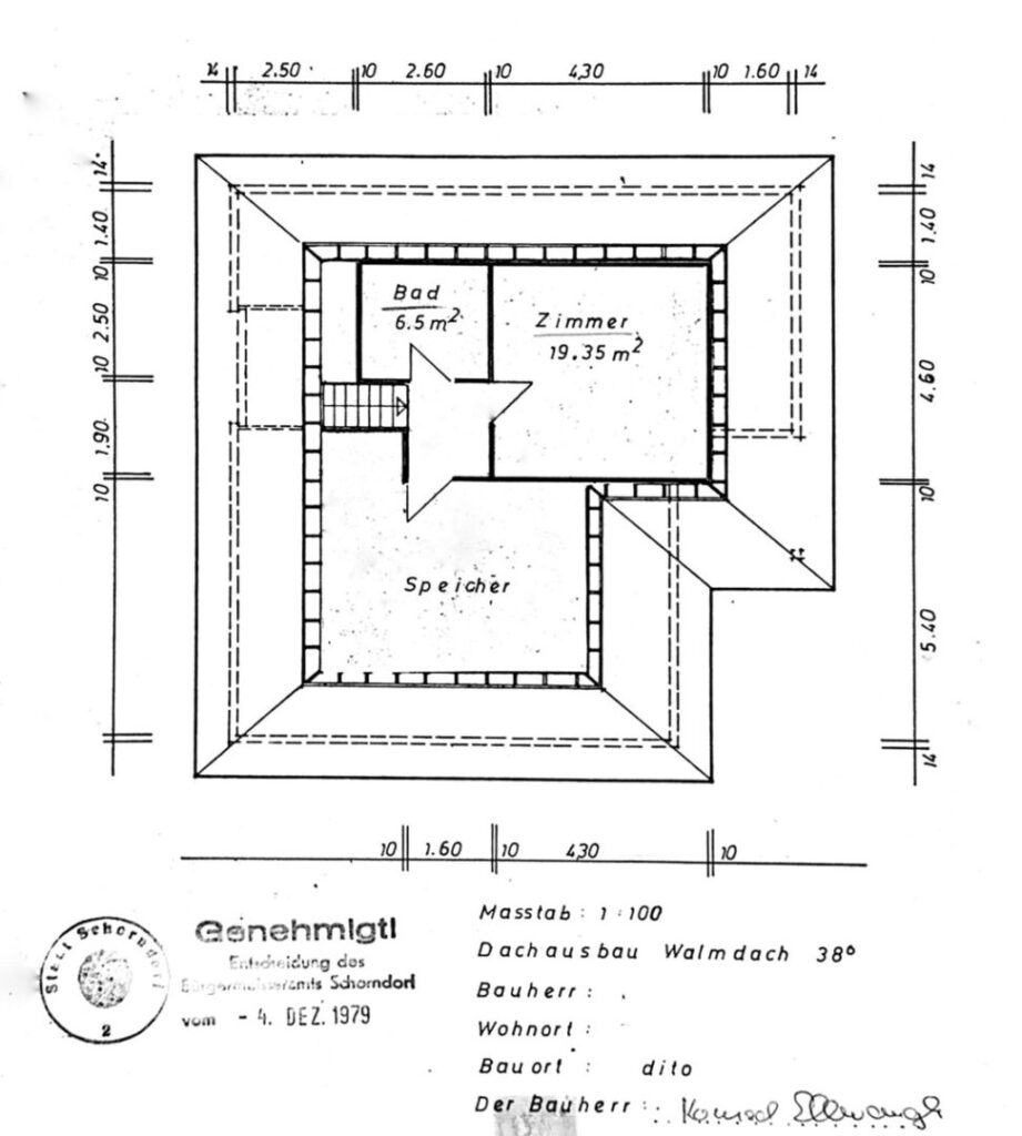 Grundriss DG