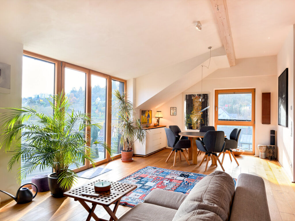 Wohnzimmer Richtung Essbereich