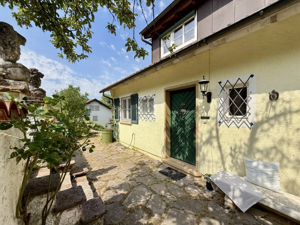 Einladender Hauszugang
